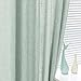 MYSKY HOME Living Room Curtains 84 Inches Long Semi Sheer Light Filtering Privacy Drapes for Bedroom Rod Pocket Textured Boho Home Decor, Backdrop Curtain for Parties, 50