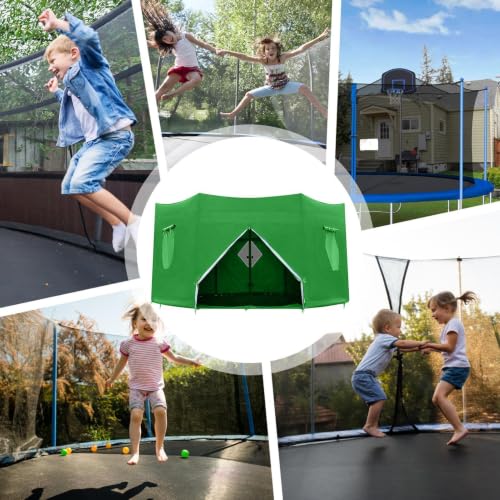 Sombra para trampolín solar e impermeable para la cama elástica del jardín exterior 4