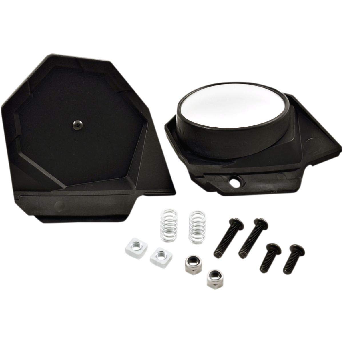 PowerMadd 34455 Black Sentinel Handguard Mirror Kit (Fixed/Fold In)