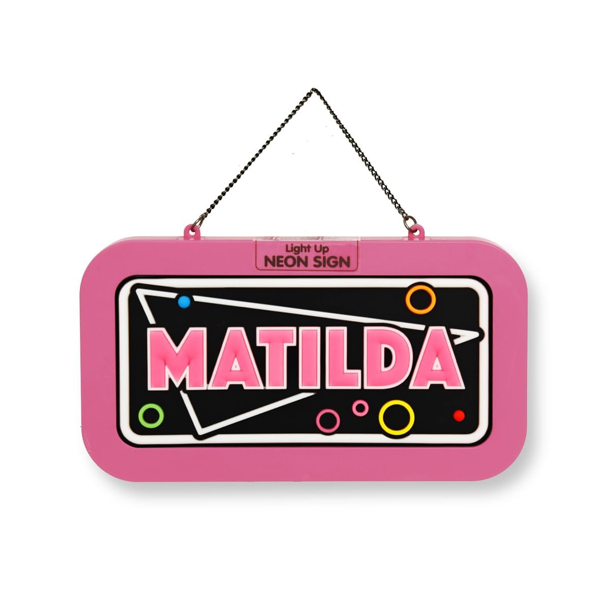 History & Heraldry Light Up Neon Name SignMatilda from B&Q