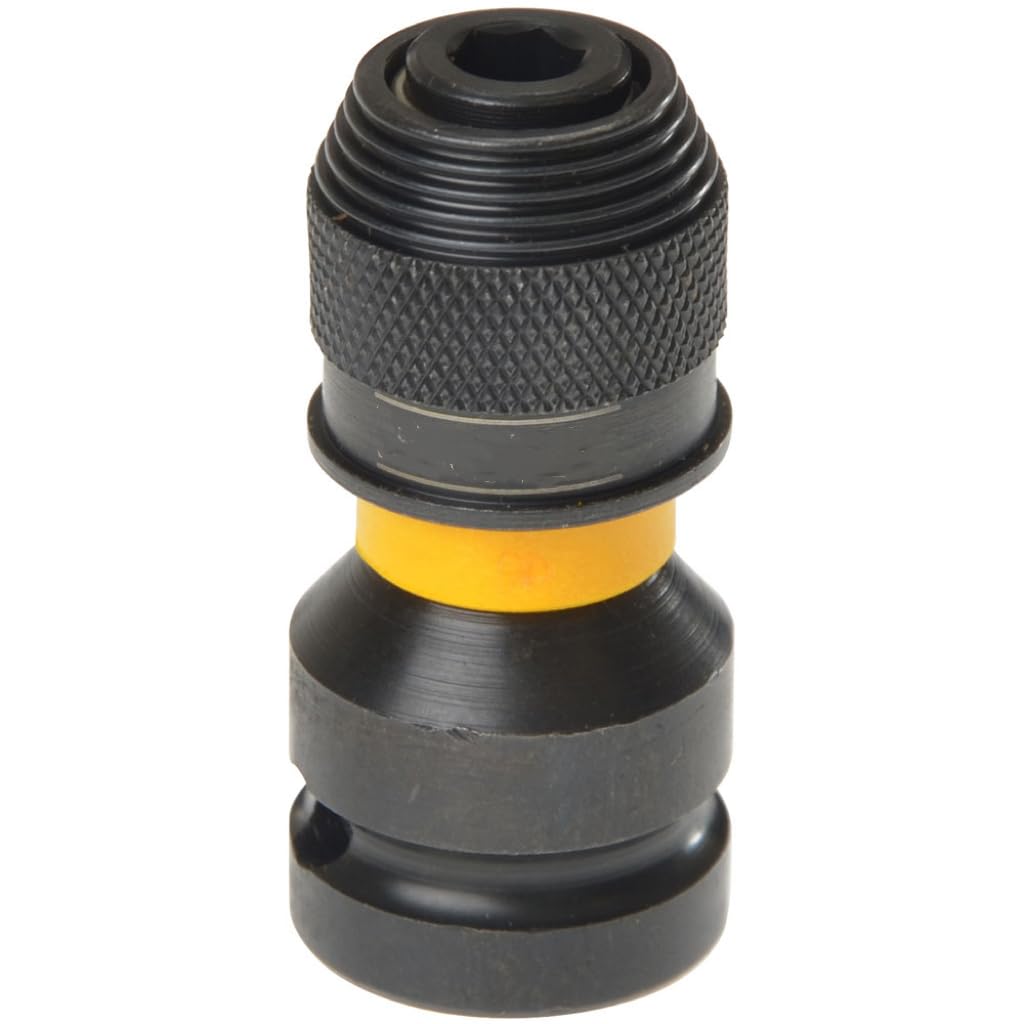 TJPoto # DT7508QZ DT7508 1/2in Drive to 1/4in Hex Impact Adaptor Replacement Part new For DEWALT