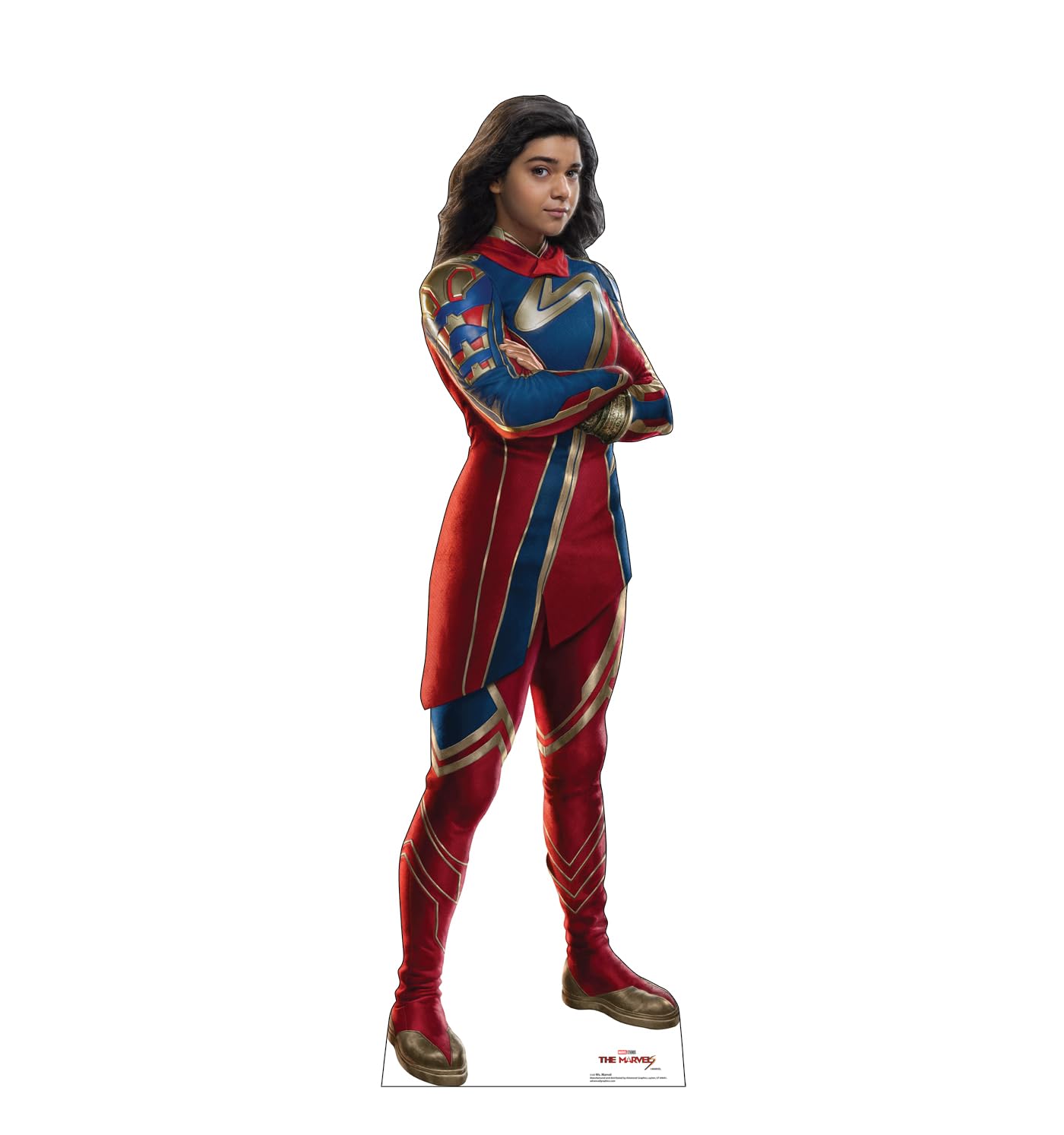 Silhouette en carton Ms. Marvel grandeur nature de 168 cm du film The Marvels
