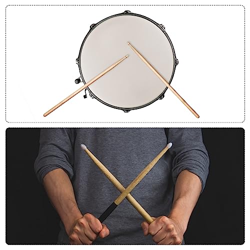 Baquetas con cinta antideslizante 5 piezas blanco miniatura 6