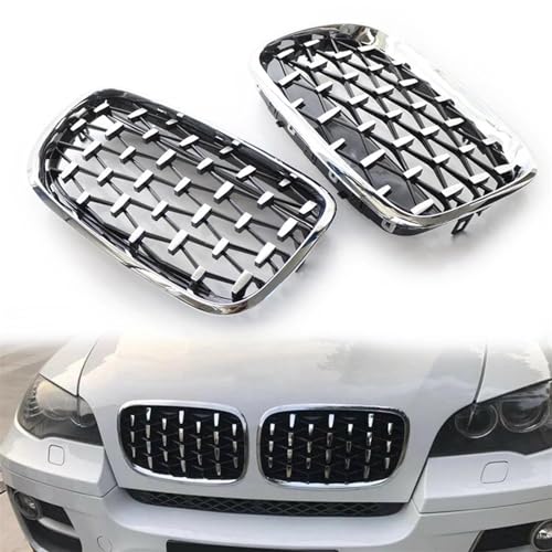 Remplacement calandre BMW X5 E70 cassée | Grille ventilation avant chrome