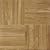Achim STSQP70220 Sterling Square Parquet Self Adhesive Floor Tile, 12" x 12"