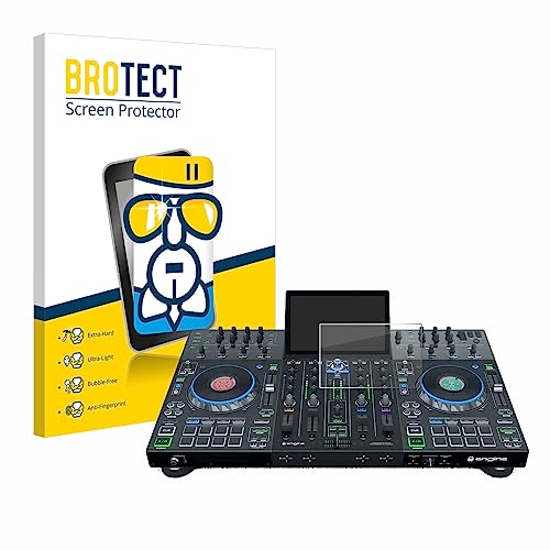 BROTECT AirGlass Protection Écran Verre Hybride Pour Denon DJ Prime 4+ - Ultra Résistant
