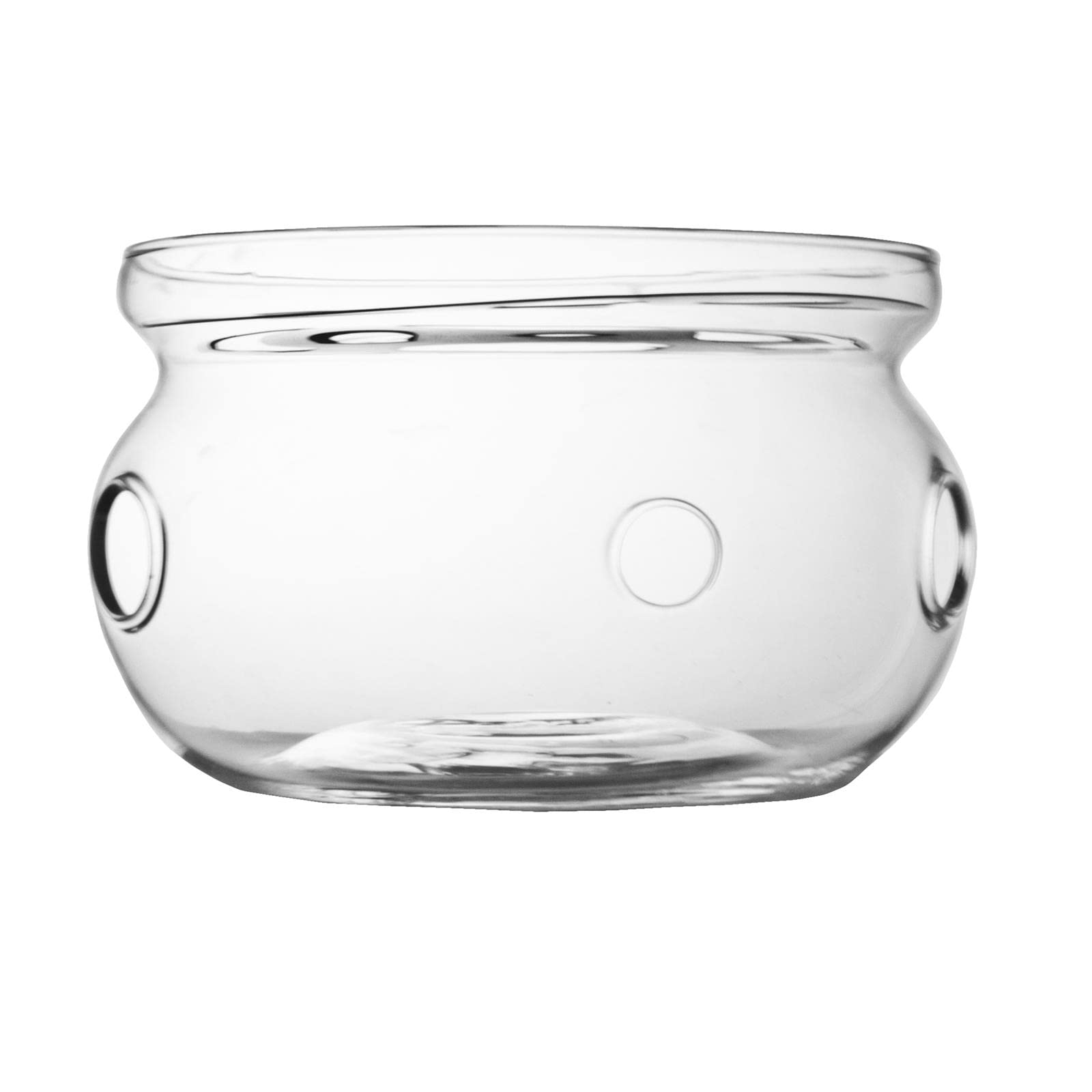 Bredemeijer Teekanne Glas einwandig 1.5 Liter - Glas Tee-Filter-Einsatz für losen Tee oder Teebeutel - große Glaskanne mit Teewärmer aus Glas