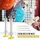 GXGM 2 Stück Vogel Fütterung,Futterspritze für Vögel Papageien,Geeignet für Mittelgroße und Große Vögel,Küken und Jungvögel,Superweiche Schläuche,Zubehör für Vogel Fütterung(10ml+20ml)