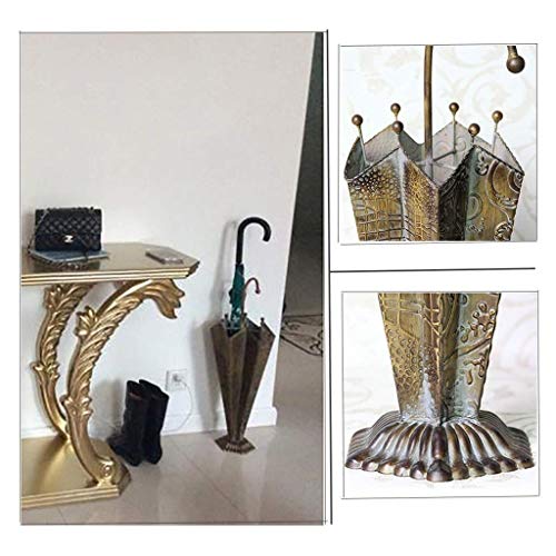 Tabouret multifonctionnel godet stand fleur décoration maison rétro - 4