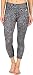 adidas Performance Women's Clima Studio Mid Rise 3/4 Tights, X-Large, Dark Grey/Print