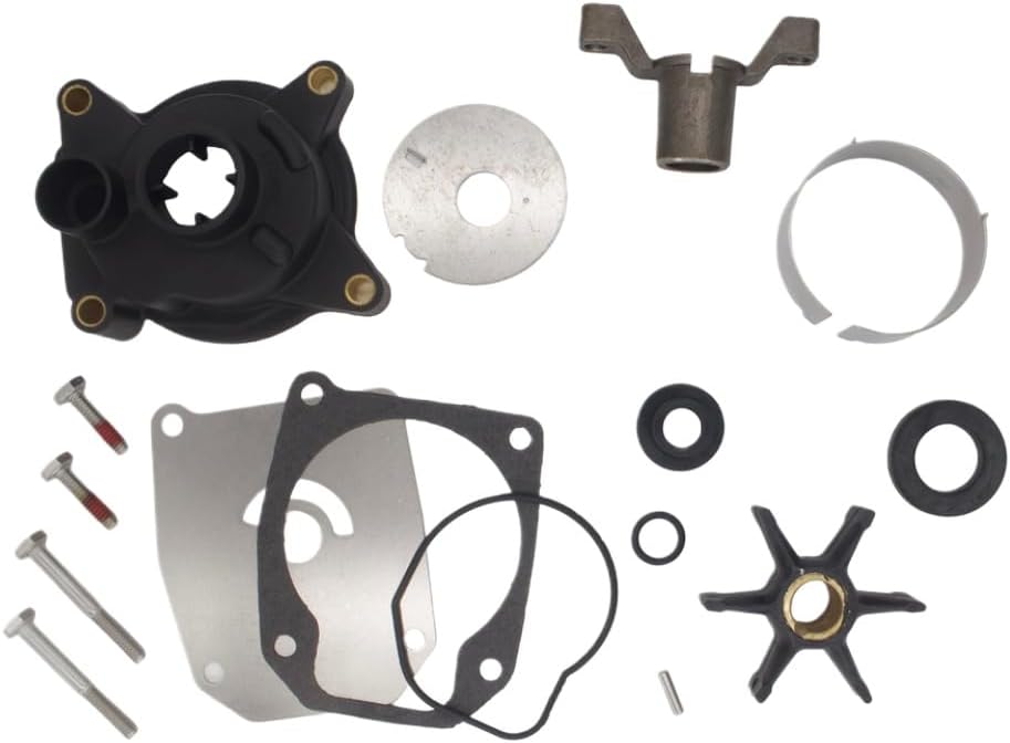 Water Pump Rebuild Kit for 50 55 60 Outboard – Replacement Impeller Repair Kit with Housing and Gasket