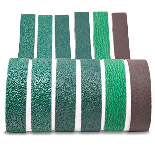 1 X 42 Inch Zirconia Grinding/Sanding Belt, 12 Pack (6 Pack for Assortment)