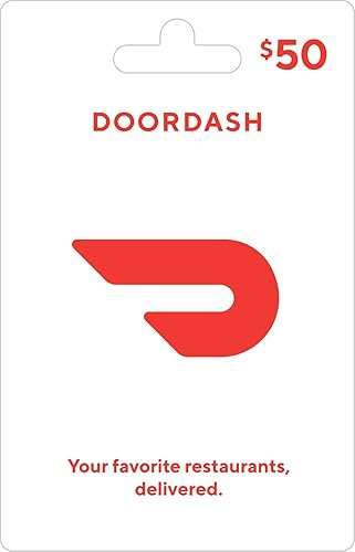 DoorDash Tarjeta de regalo $50