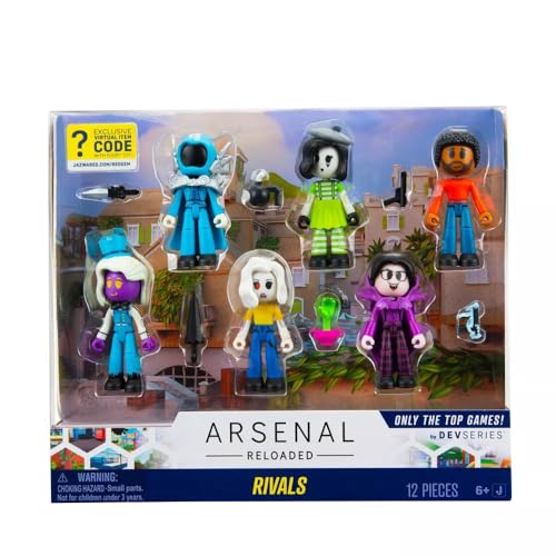 DevSeries CRS0042-6 Figure Pack - Arsenal Reloaded: Rivals, Movable Action Figures with Ga