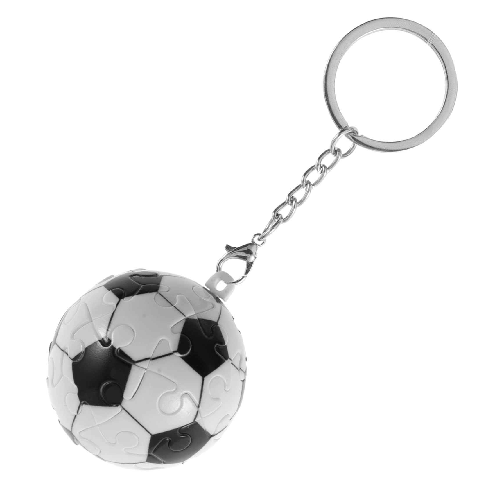 BESTonZON Puzzle-Schlüsselanhänger hängend Name Fußball Schlüsselbund Schlüsselanhänger mit Sportbällen zum Aufhängen schlüsselanhänger Sport Schlüsselanhänger für Sportbälle Plastik