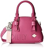handtasche pink orange  Oilily Damen Airy Handbag Xshz Henkeltasche, Pink (Pink), 6.0x15.0x20.0 cm