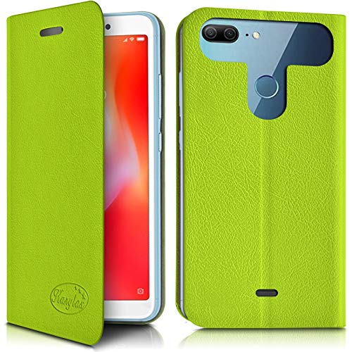 Etui à Rabat Couleur Vert (Ref.3-C) pour Smartphone Echo Volt