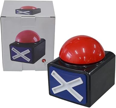 Game Buzzers With Sound Buzzer Button With Lights Quiz Game Buttons Perfect For Game Night and Classroom etc