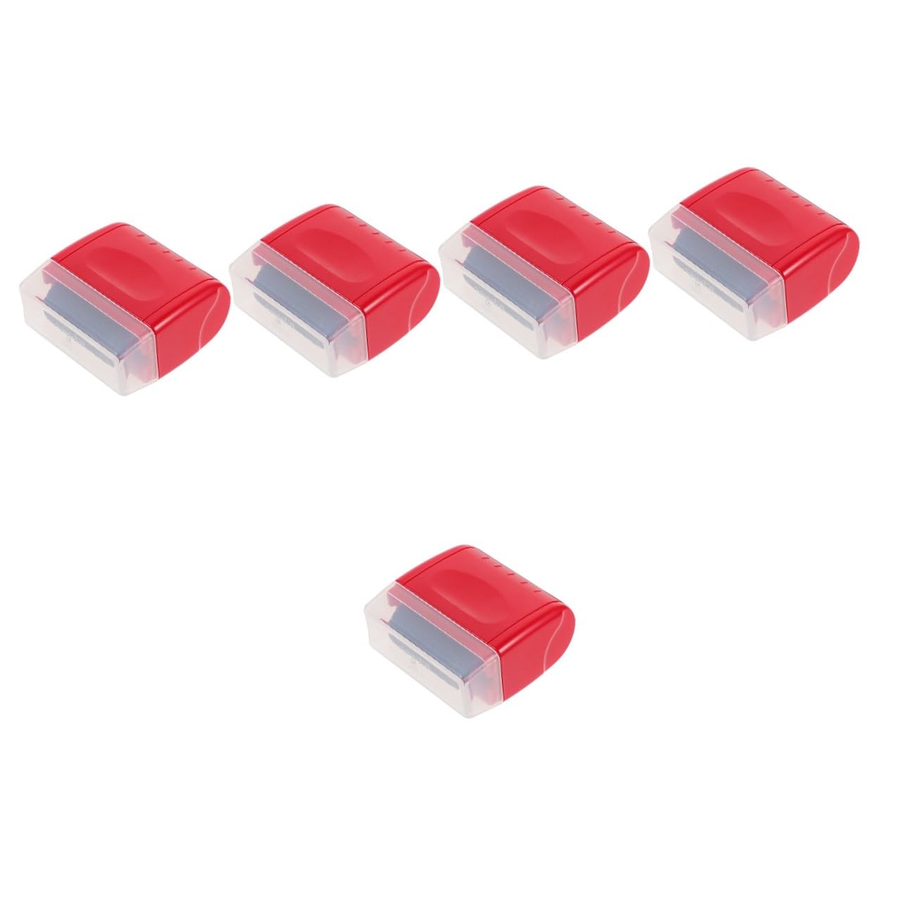 Lurrose 5pezzi Multi- Roller Stamps Per Privacy Riservati e Accessori Per Insegnanti e Facile Usare e Riutilizzabile