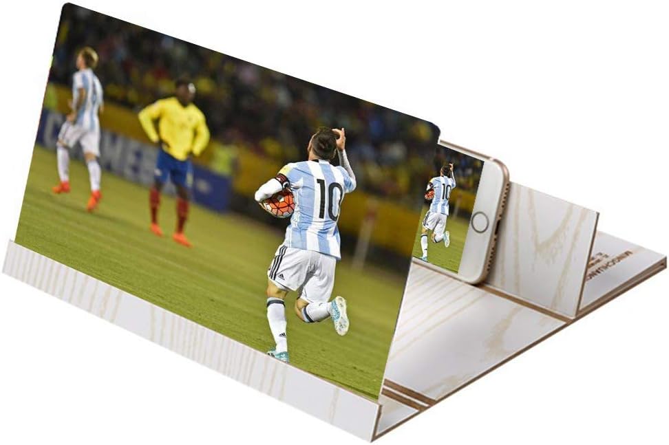 Phone Screen Magnifier, Cellphone Projector Enlarged Amplifier, Mobile Bracket Holder, 3D HD Movie Video Stand for All Smartphone