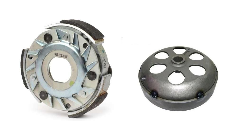 GIRANTE FRIZIONE + CAMPANA originali compatibile con PIAGGIO VESPA GTS BEVERLY 250 300 2010 2011 2012 2013 2014 2015 2016 2017 2018 2019