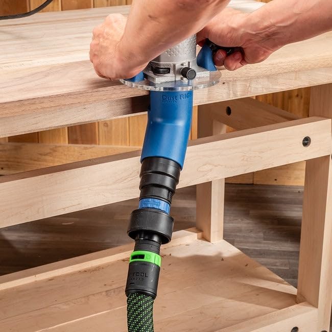 FlexiPort Click-Connector Hose Adapter for Shop Vacuum Hoses
