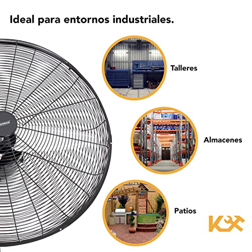 La Mejor Recopilación de Ventilador Industrial para comprar hoy. 9 Ventilador Industrial marca Kingsman (3)
