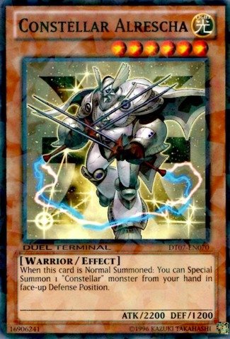 YU-GI-OH! - Constellar Alrescha (DT07-EN070) - Duel Terminal 7B - Duel Terminal Edition - Parallel Rare