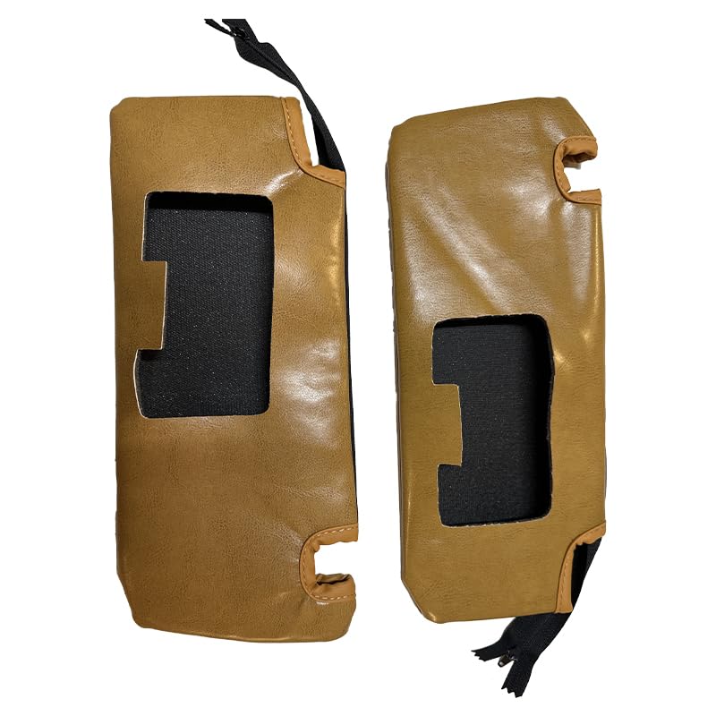 Amazon | バイザーカバー キャメル ジムニー シエラ JB74 グレード：XC