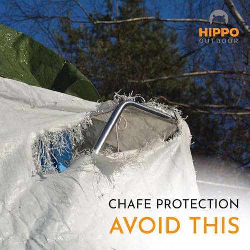Image of Tarpaulin Protection Tape | Strong and Heavy Duty Tape | Protect and Repair Your tarp (Chafe Protection)