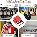 MECCANIXITY Circuit Breaker Lockout Clamp-on Industrial Grade Miniature Loto Breaker Switch for Electrical Single Pole Breaker Lockout