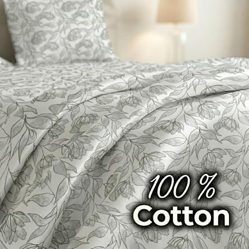 Image of Mafatlal 186 TC Metro Cotton Single Bedsheet | 90 x 60 Inch|Soft, Breathable & Lightweight | with Matching Pillow Cover