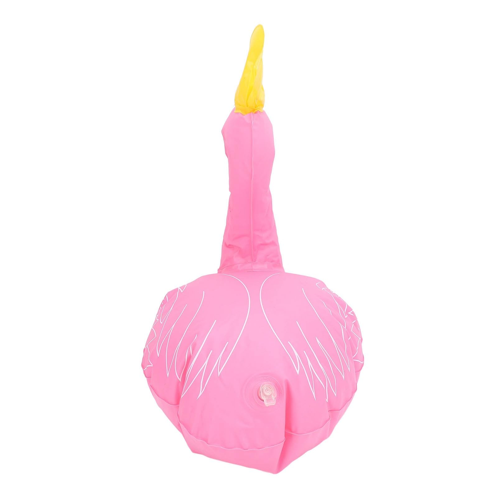 Lumières Solaires Colorées de Piscine de Flamant Rose, Lumières Flottantes de Conception de Couronne pour L'éclairage Nocturne, 2 Pièces