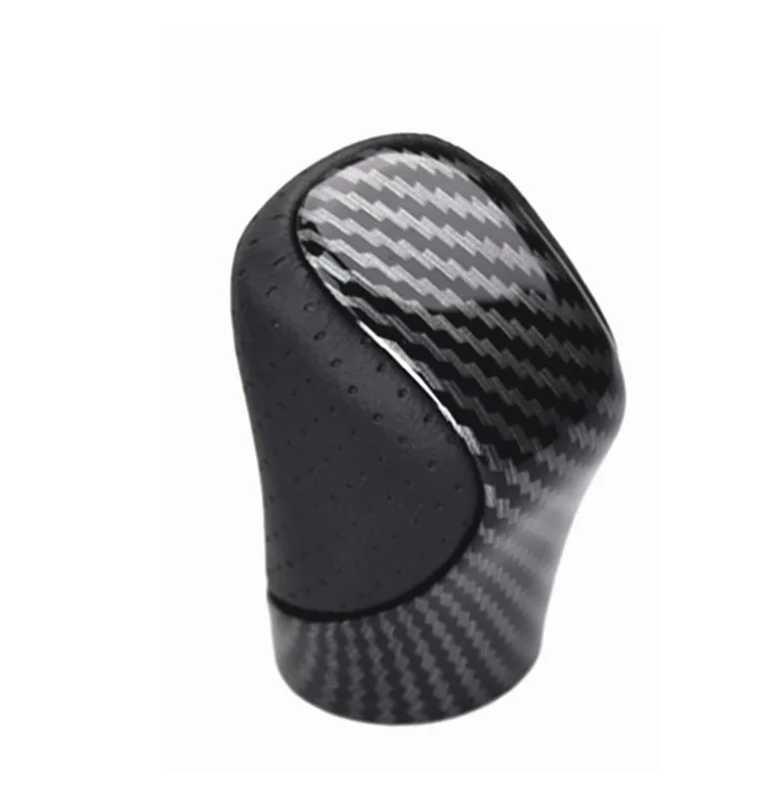ZhanNuoBHd for Lexus ES for GS-450H for GX IS-300 for NX-300H for RC-300 for RX-350 2015-2021 Automatic Car Gear Shift Knob Lever Shifter Stick Shifter Lever Knob(Carbon-with Hole)
