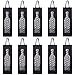 10 sacs à bouteilles sacs à cadeaux pour vin, prosecco et champagne 40 x 12 x 9 cm - bouteille en argent