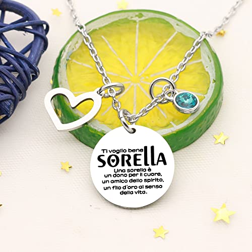 AGR8T Collane con Ciondolo Sorella Gioielli