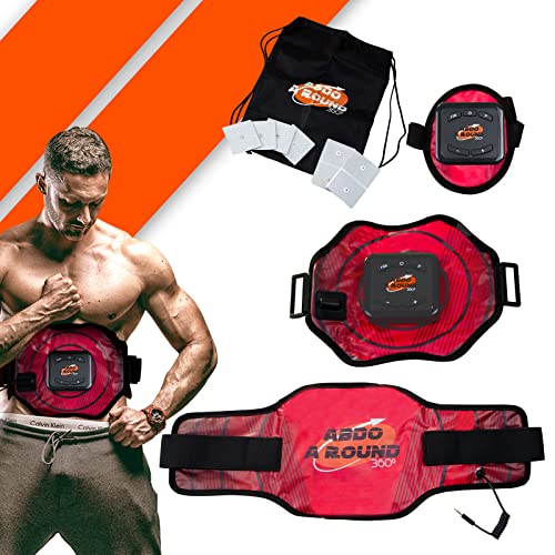 Bonplus BP | Électrostimulateur Musculaire | Abdo A Round 360º | Stimulateur Musculaire Abdominaux | Cinturon EMS | 9 programmes (S/M) Cover