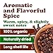 Food to Live Organic Whole Clove, 7 Ounces – Aromatic and Flavorful Dried Spice for Cooking, Baking, Tea, and Home Remedies. Non-GMO, Vegan, Kosher, Bulk