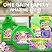 Gain Flings Laundry Detergent Pacs, 112 Count, Moonlight Breeze Scent, 3 in 1 HE Detergent Pacs with Oxi Boost and Febreeze