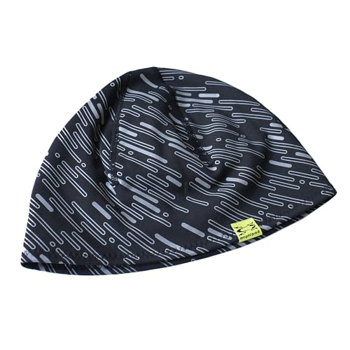 Amphipod RunLite Reflective Run Beanie, Minimalist Runners Visibility Safety Enhancing Hat for Men & Women - Night Sky