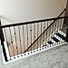 Railing Spindles (Contractor 10-Pack) Hollow Single Knuckle Stair Balusters - Real Satin Black not Matte Metal Spindles 1/2