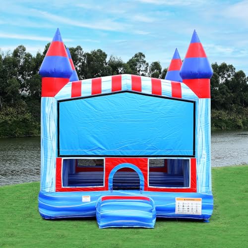 JumpOrange Commercial Grade Inflatable Glacier Bounce House Backyard Party Moonwalk Size 13'x13' - Image 5