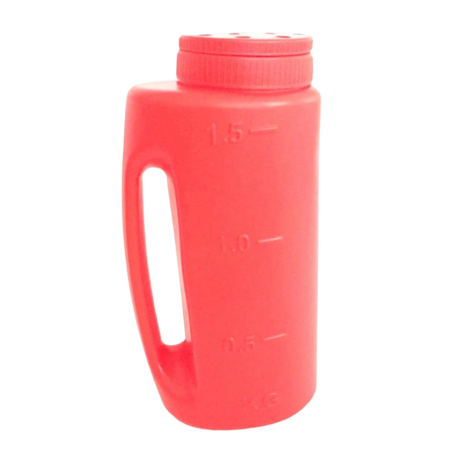 Handheld Fertilizer Spreader Portable Salt Spreader for Backyard Garden Farm red-image-29