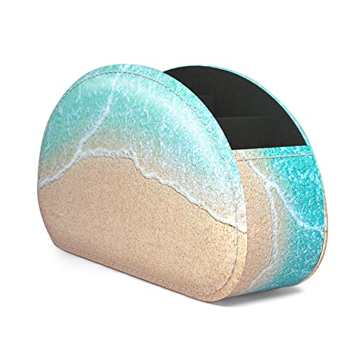 Support de télécommande grand format avec motif plage de sable - 3
