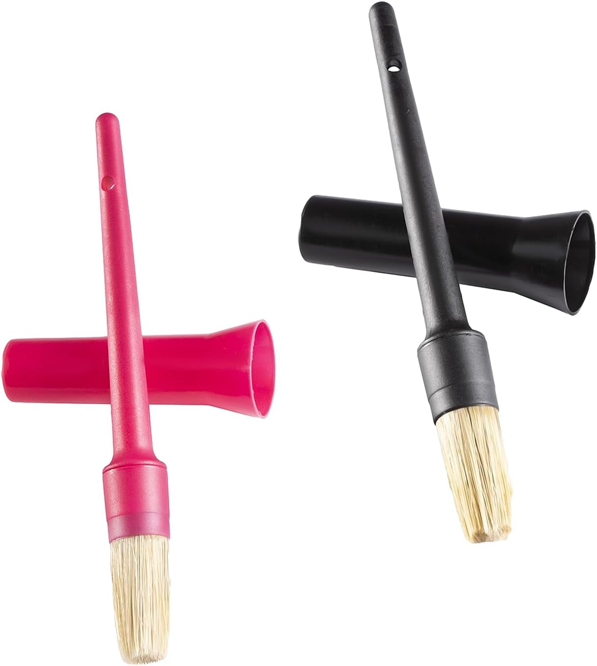 Hoof Oil Brush Kit - 2pcs Hoof Dressing & Pick Brush, Portable Cleaning Tools for Horses