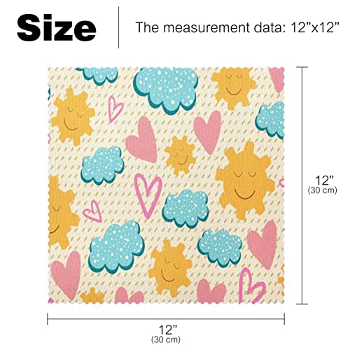 Sets de table de cuisine ethnique floral patchwork antidérapant pour table à manger - 3