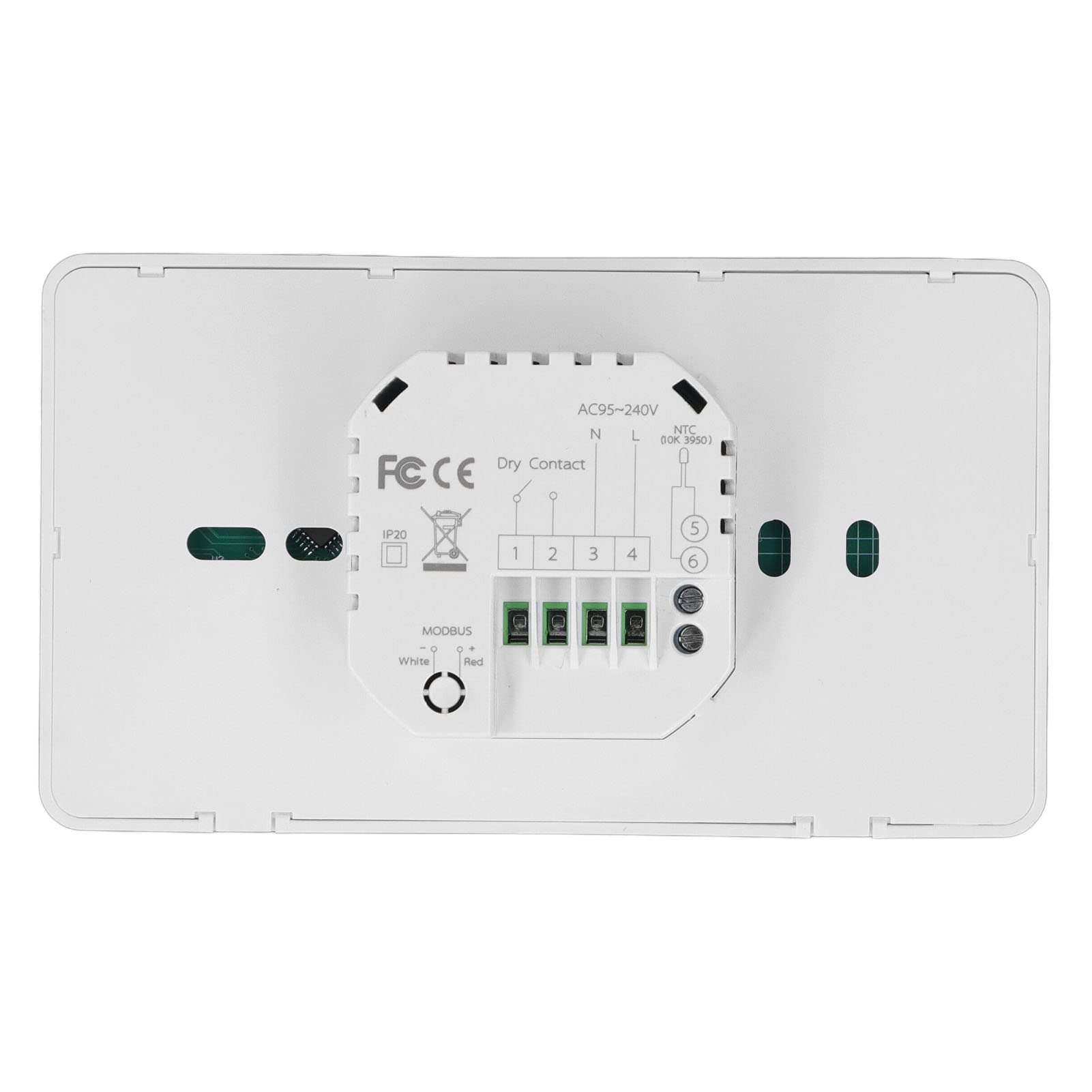 YWBL-WH Termostato Intelligente WiFi Termostato Programmabile 95-240V,