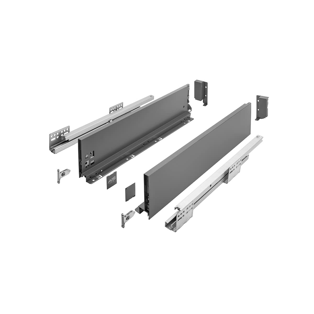 GTV - AXISPRO lade voor het openen van 500mm wit - ladesysteem met