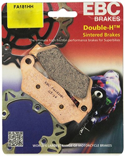 Plaquettes de frein FA181HH métal fritté EBC friction maximale et endurance thermique