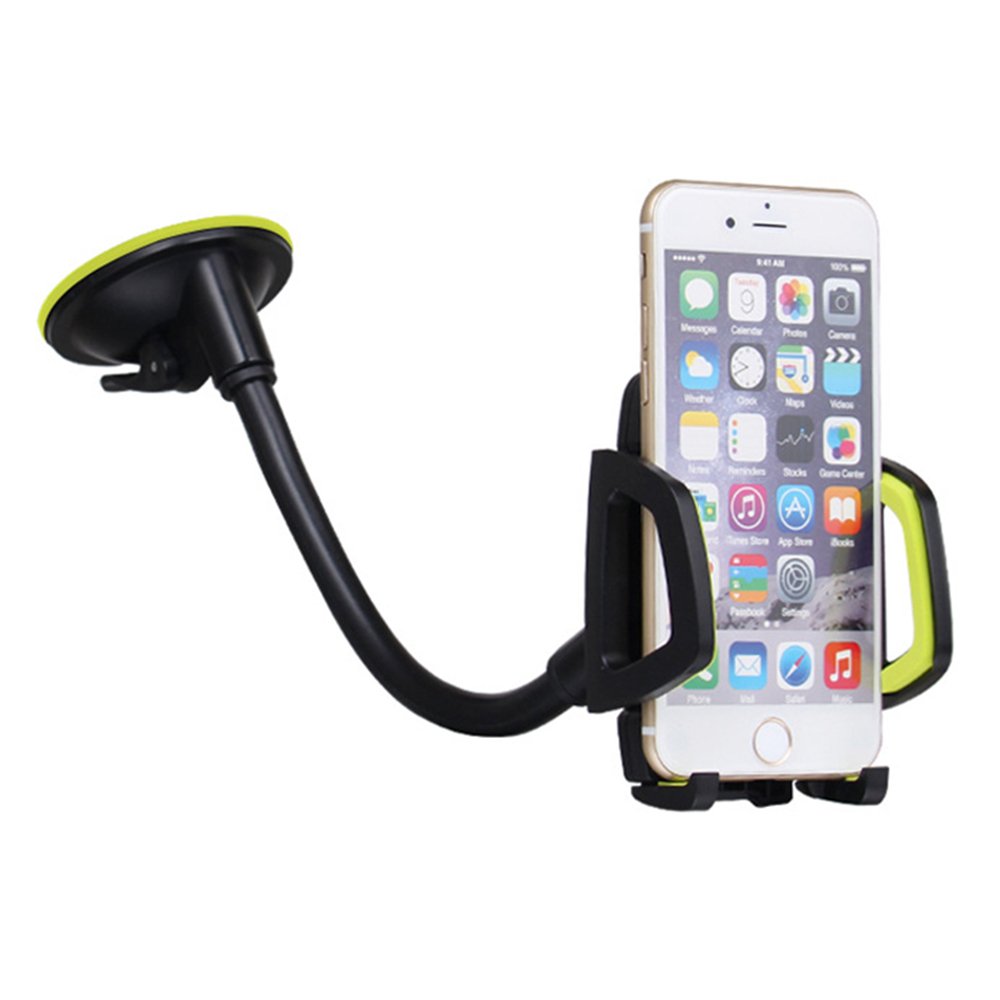 Car Phone Mount,Durable Car Accessories Lazy Mount 360 Windshield Dashboard Moblie Phone Bracket Universal Cell Phone Car Mount Holder Suction Cup Mobile Phone Holder Stand for iphone 6 7 Plus GPS